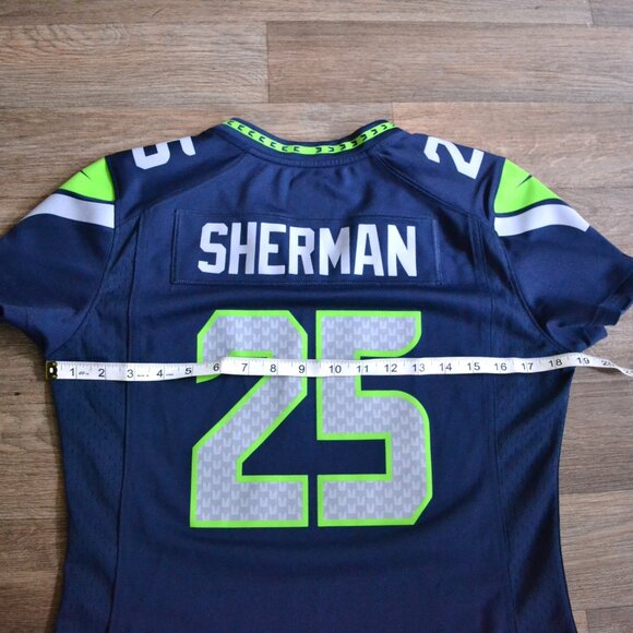 NFL Nike Women's Seattle Seahawks Richard Sherman Jersey Size Small - Picture 8 of 10